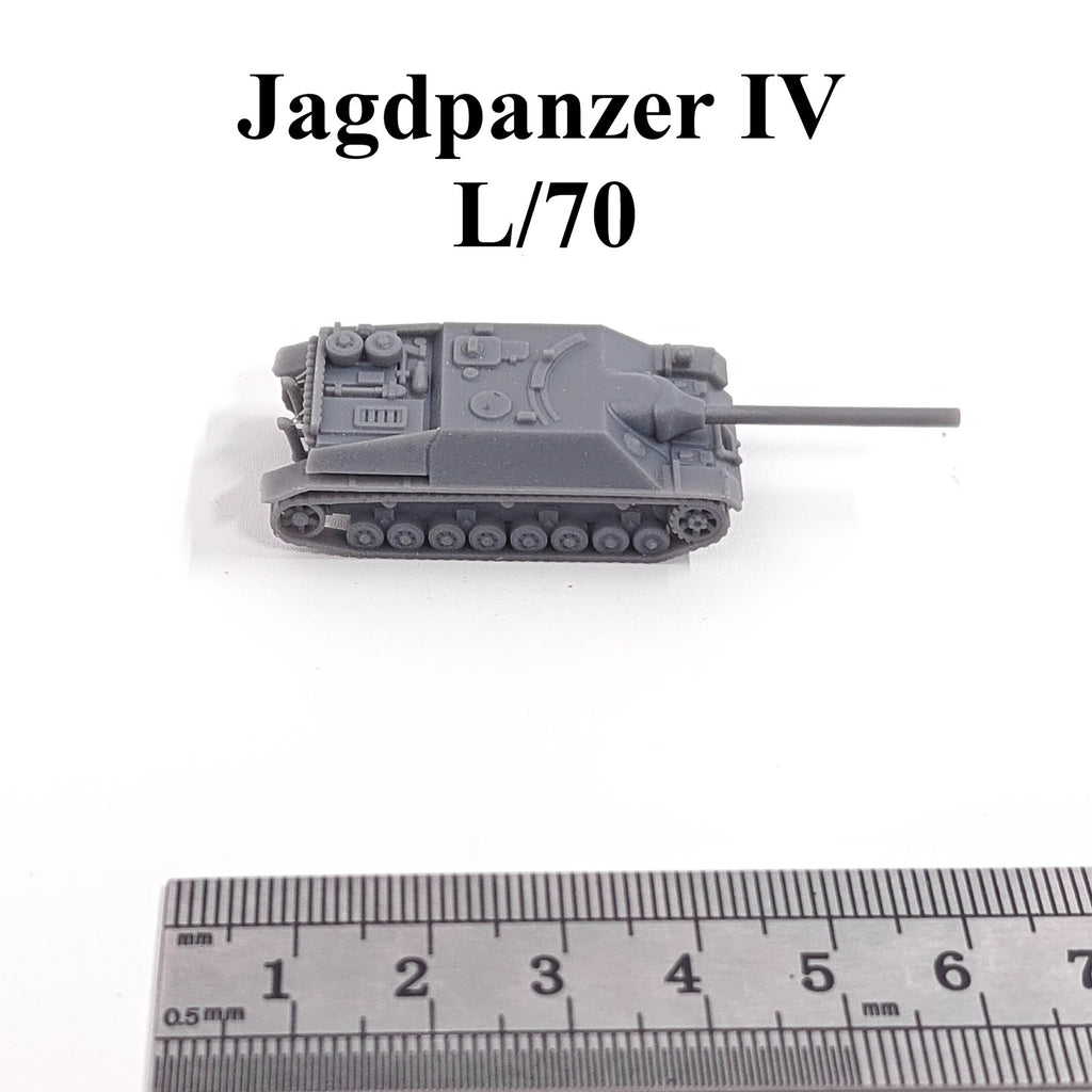WWII German Jagdpanzer IV L/70 Tank Destroyer,3D Printed,1/144 Tank Model,Resin