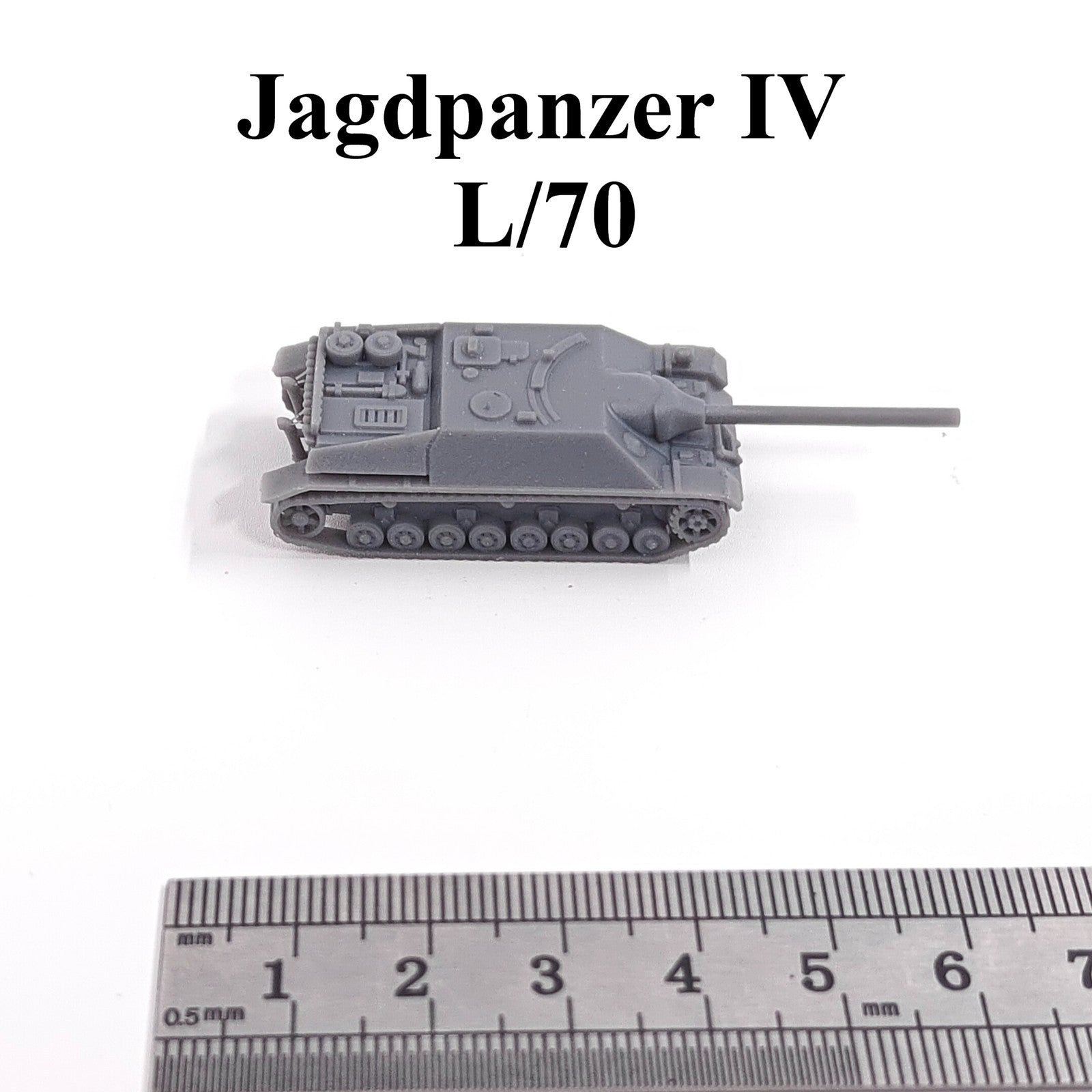 WWII German Jagdpanzer IV L/70 Tank Destroyer,3D Printed,1/144 Tank Model,Resin