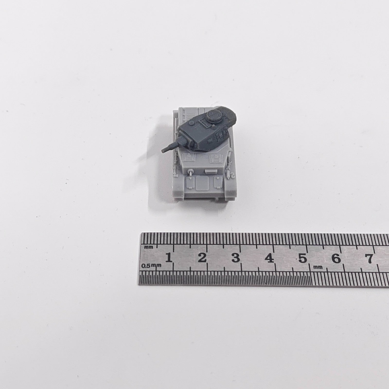 WWII German Panzer IV Ausf F1 Tank,3D Printed,1/144 Scale Mini Tank Model,Resin