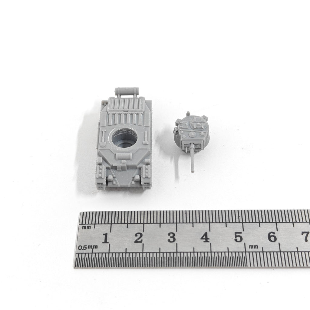 WWII British Matilda II Tank,3D Printed,1/144 Scale Mini Tank Model,Resin