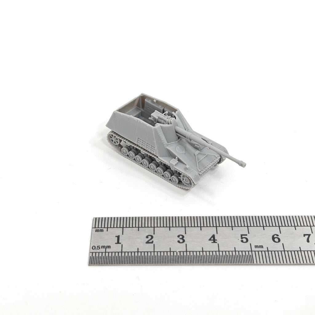 WWII German Sd.Kfz.164 Nashorn SPG,3D Printed,1/144 Tank Model,Resin
