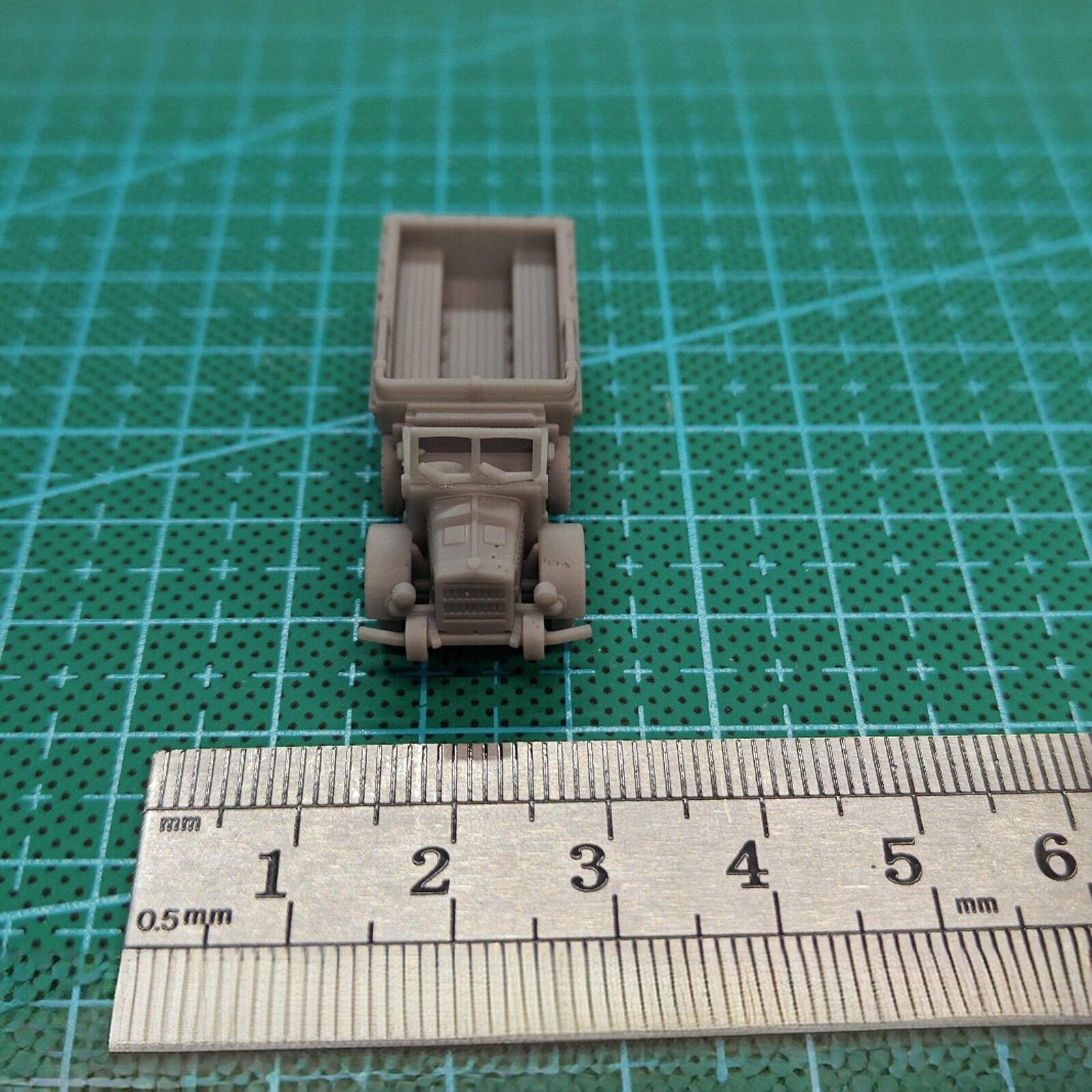 WWII Hungarian Rába 38M Botond Military Truck,3D Printed,1/144 Mini Model,Resin