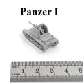 WWII German SdKfz 101 Panzer I Tank Destroyer,3D Printed,1/144 Scale Model,Resin