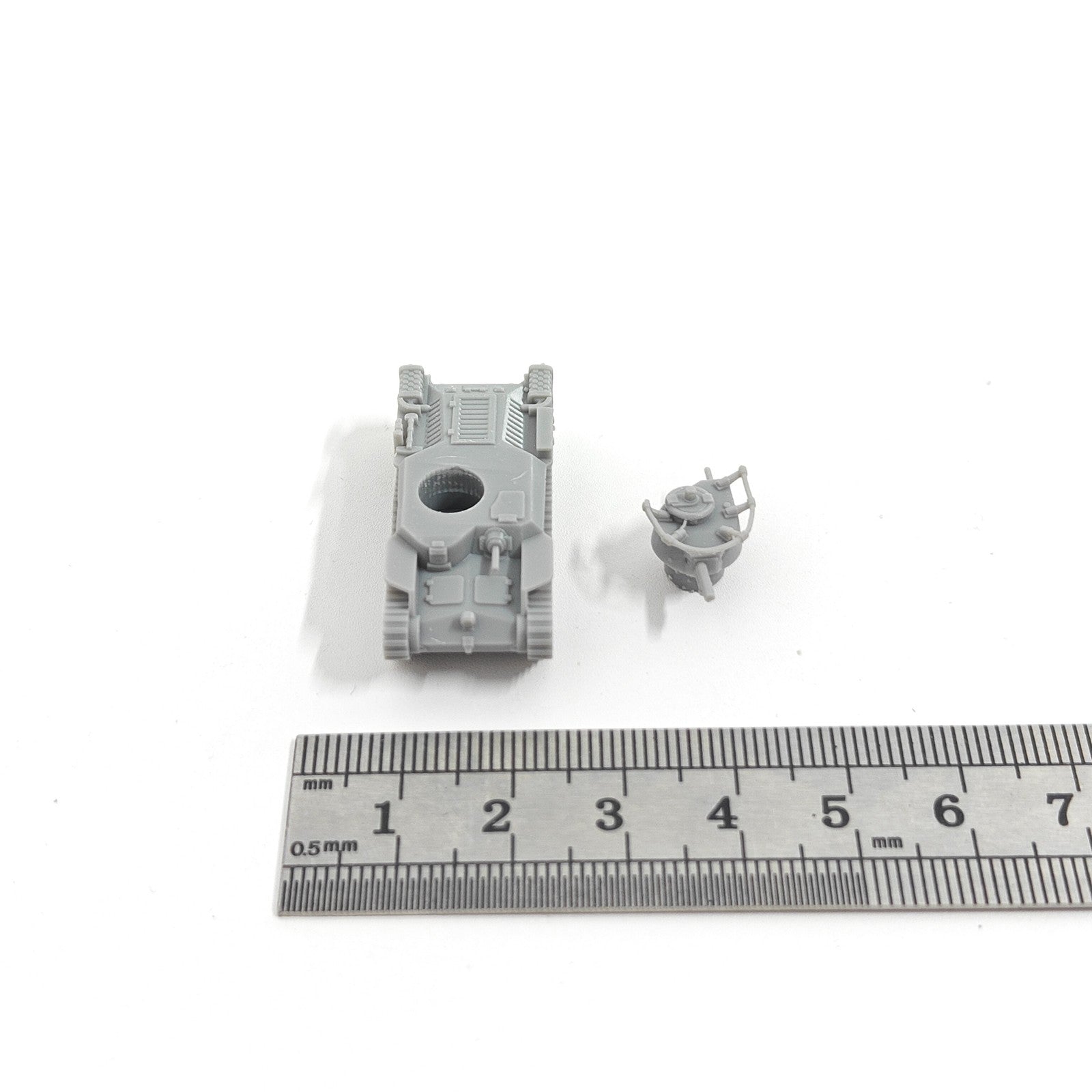 Japanese Type 97 Medium Tank,3D Printed,1/144 Scale Mini Tank Model,Resin