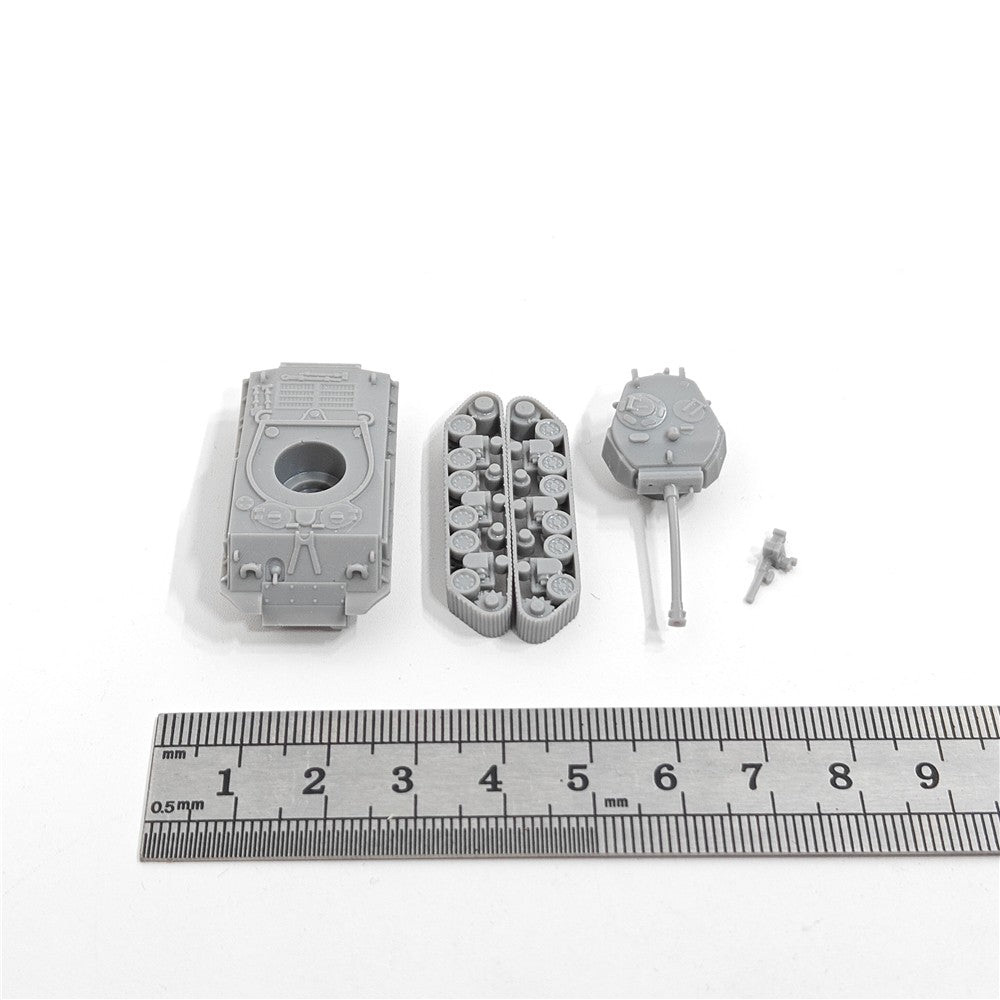 WWII US Army Sherman M4A3E8 Tank,3D Printed,1/144 Scale Mini Tank Model,Resin