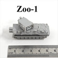 Soviet Zoo-1 Counter-Battery System,3D Printed,1/144 Scale Mini Tank Model,Resin