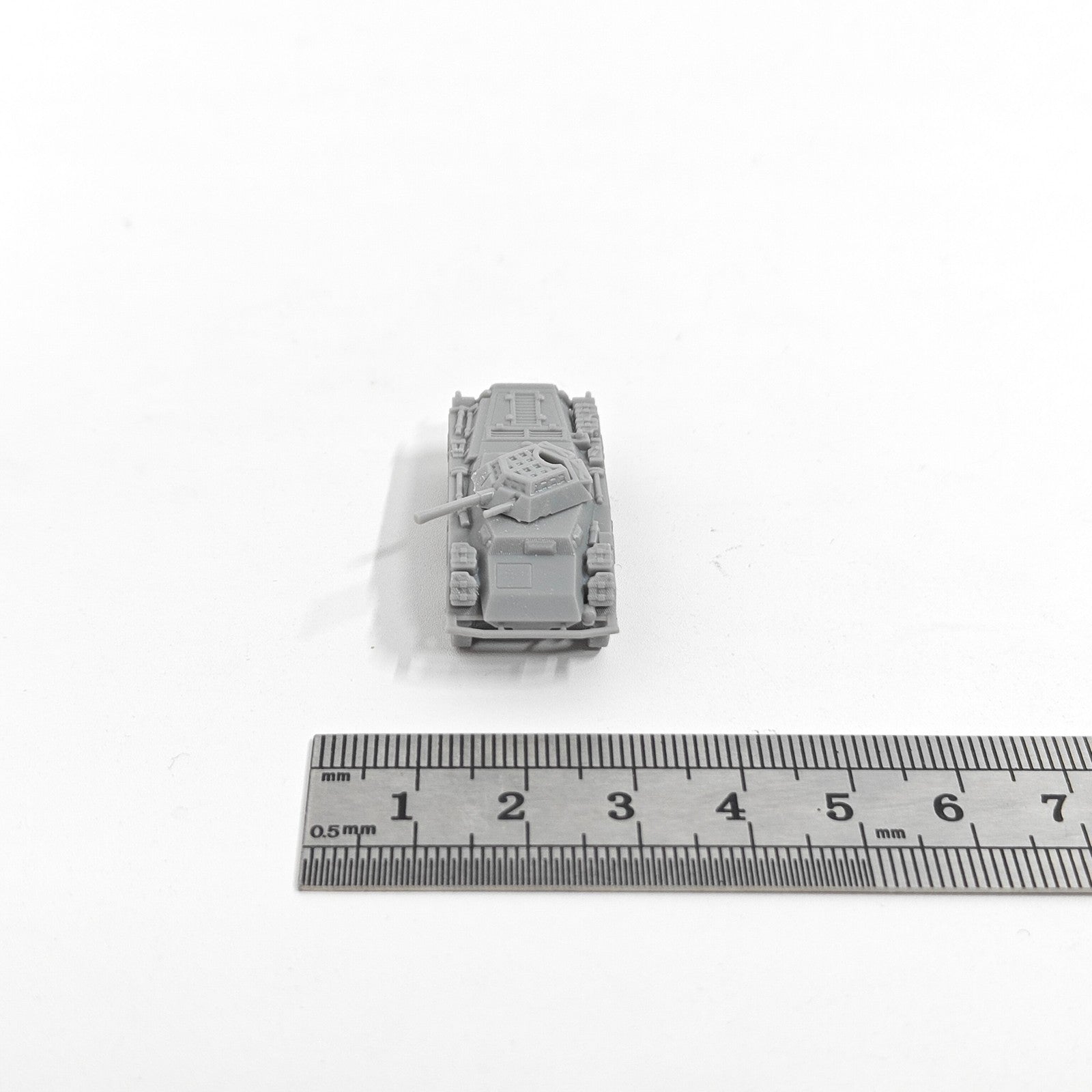 WWII German Sd.Kfz. 234/1 ARV,3D Printed,1/144 Scale Mini Tank Model,Resin