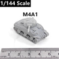U.S. Army M4A1 Sherman Tank, 3D Printed ,1/144 Scale Mini Tank Model,Resin