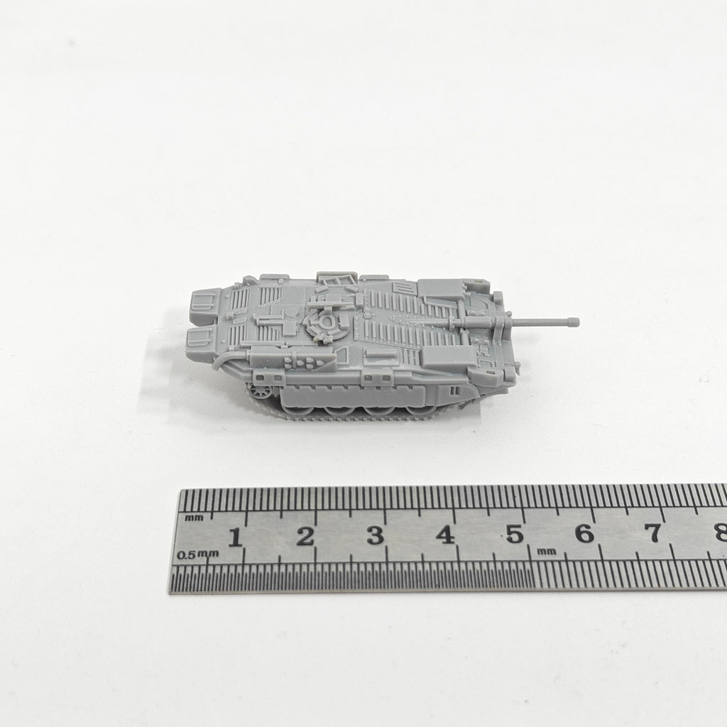 Swedish Strv 103 Tank Destroyer,3D Printed,1/144 Scale Mini Tank Model,Resin