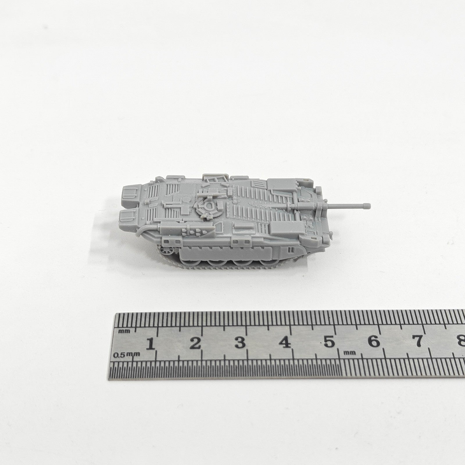 Swedish Strv 103 Tank Destroyer,3D Printed,1/144 Scale Mini Tank Model,Resin