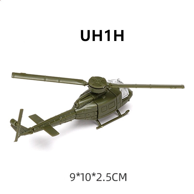 Mini Aircraft Airplane Fighter Model, Military Plastic Toy with Base,Paintable，F22 J20 J10 EF2000 MI8 MI24 AV-8A F-5E F15 F/A-18 UH1H MI8 SU25 SU30