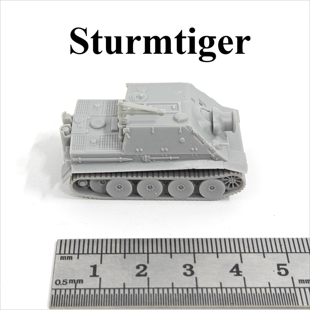 WWII German Sturmtiger SPG,3D Printed,1/144 Tank Model,Resin