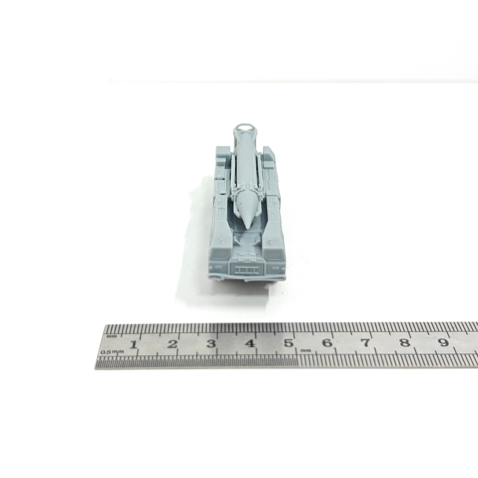 Soviet Scud Missile TEL Vehicle,3D Printed,1/144 Scale Mini Model,Resin