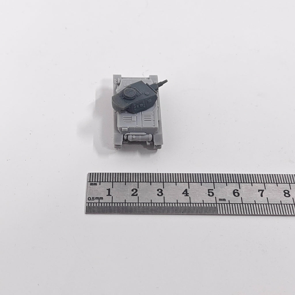 WWII German Panzer IV Ausf F1 Tank,3D Printed,1/144 Scale Mini Tank Model,Resin