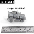 US Army Cougar 4×4 MRAP,3D Printed,1/144 Scale Mini Tank Model,Resin