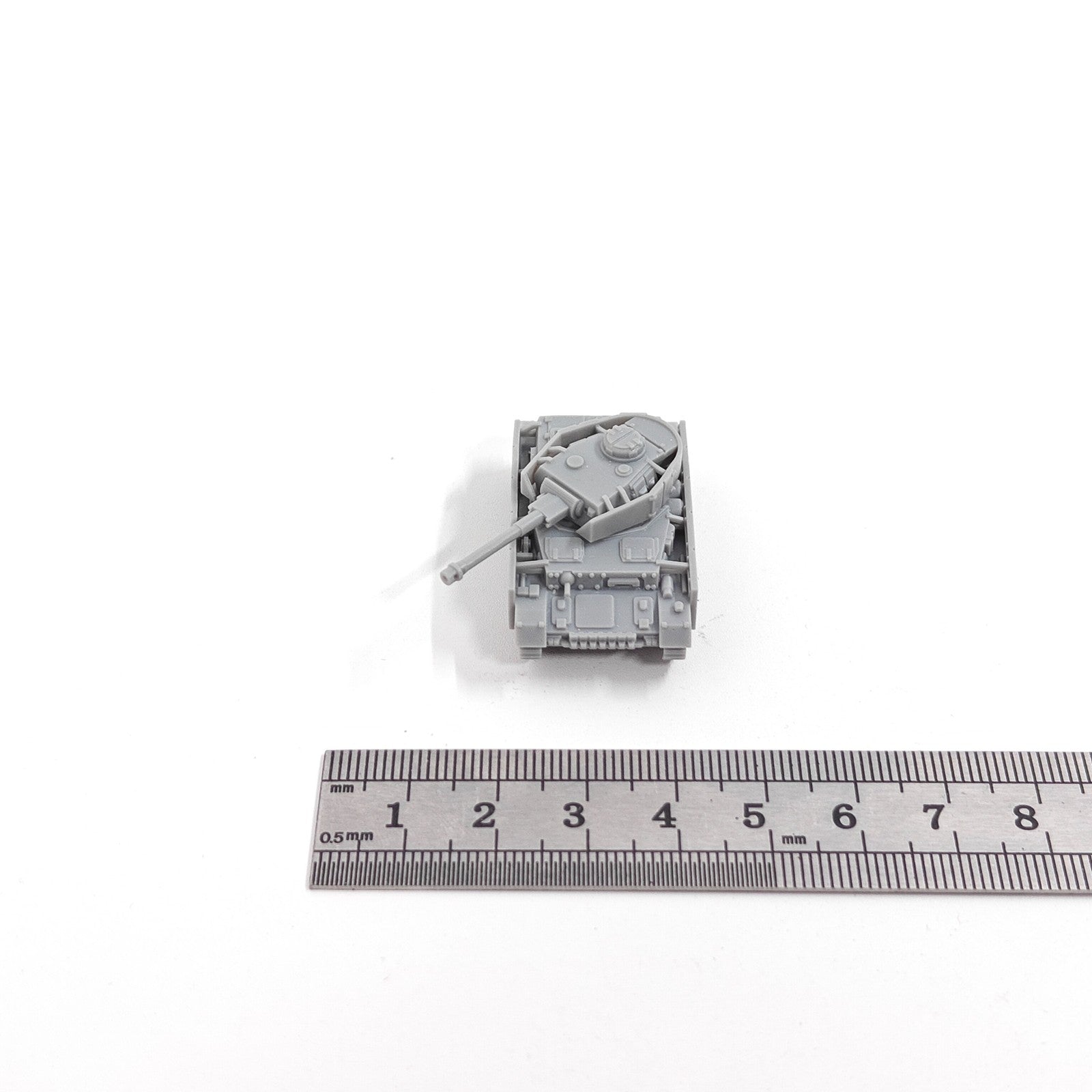 German Panzer IV ausf H Tank,3D Printed,1/144 Scale Mini Tank Model,Resin