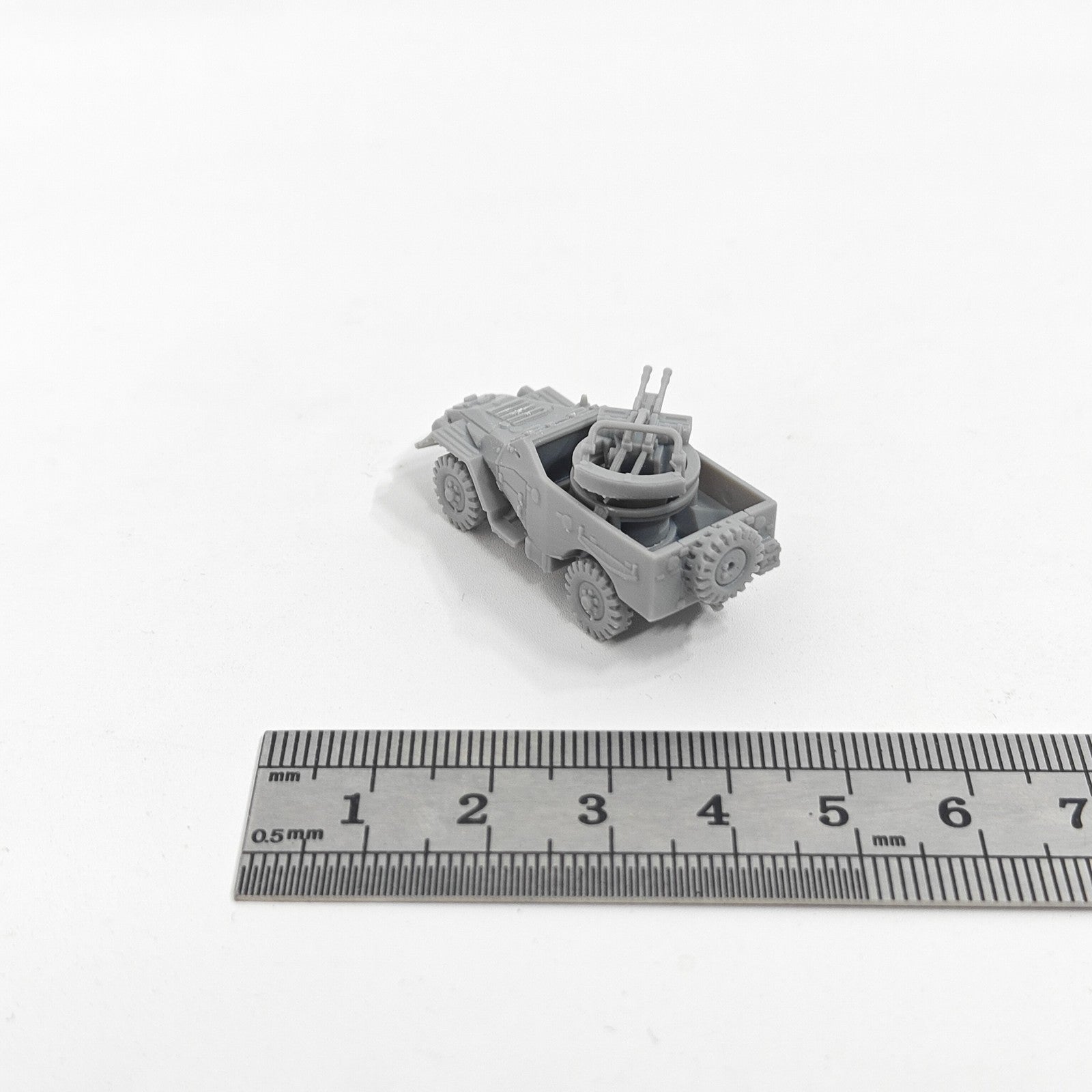 Soviet BTR-40A Armored Vehicle,3D Printed,1/144 Scale Mini Tank Model,Resin