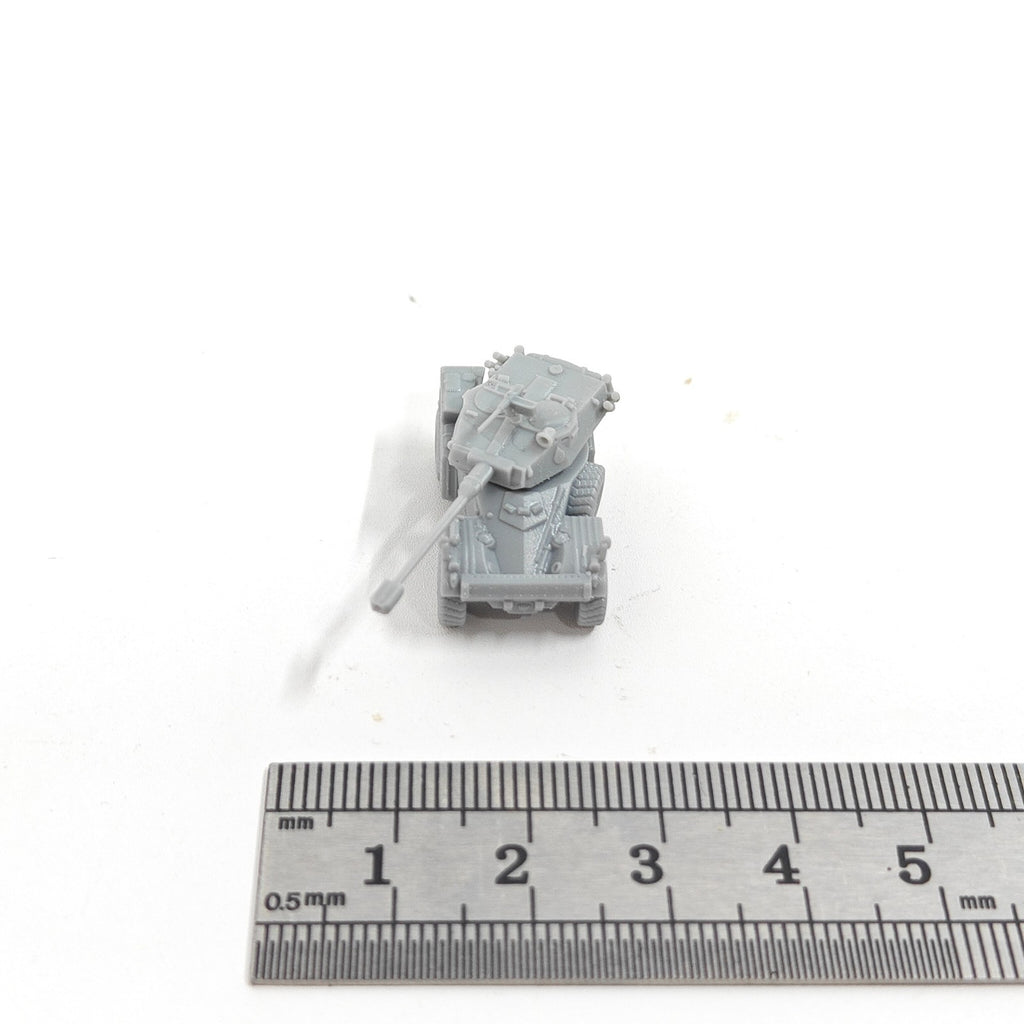 French AML-90 Armored Car, 3D Printed ,1/144 Scale Mini Tank Model,Resin
