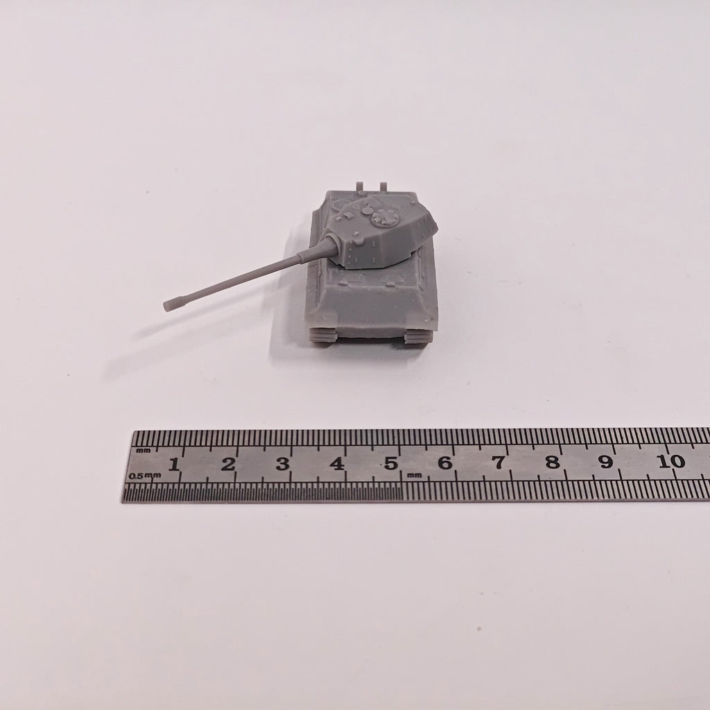 WWII German E-75 Heavy Tank,3D Printed,1/144 Scale Mini Tank Model,Resin