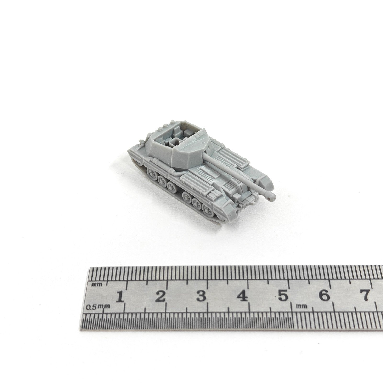 UK Self-Propelled Anti-Tank Gun,3D Printed,1/144 Scale Mini Tank Model,Resin