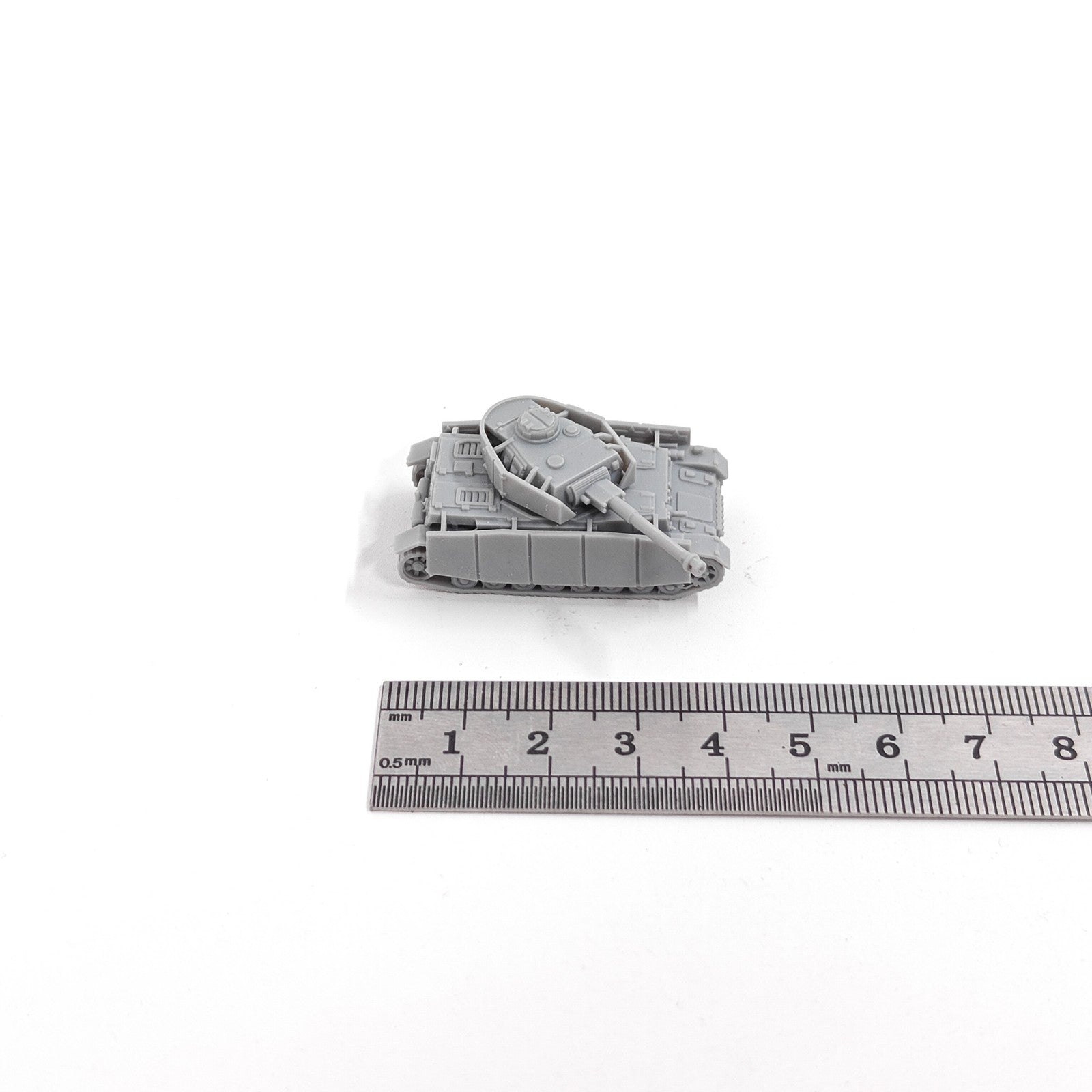 German Panzer IV ausf H Tank,3D Printed,1/144 Scale Mini Tank Model,Resin