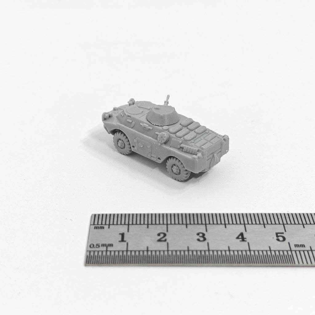 Soviet BRDM-2 Armored Vehicle,3D Printed,1/144 Scale Mini Tank Model,Resin