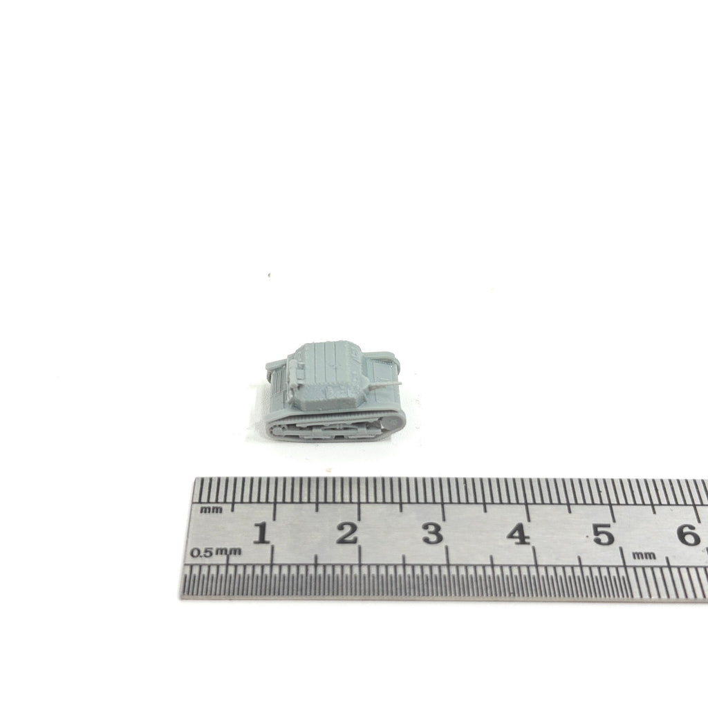WWII Polish Army TK-3 Tankette,3D Printed,1/144 Scale Mini Tank Model,Resin
