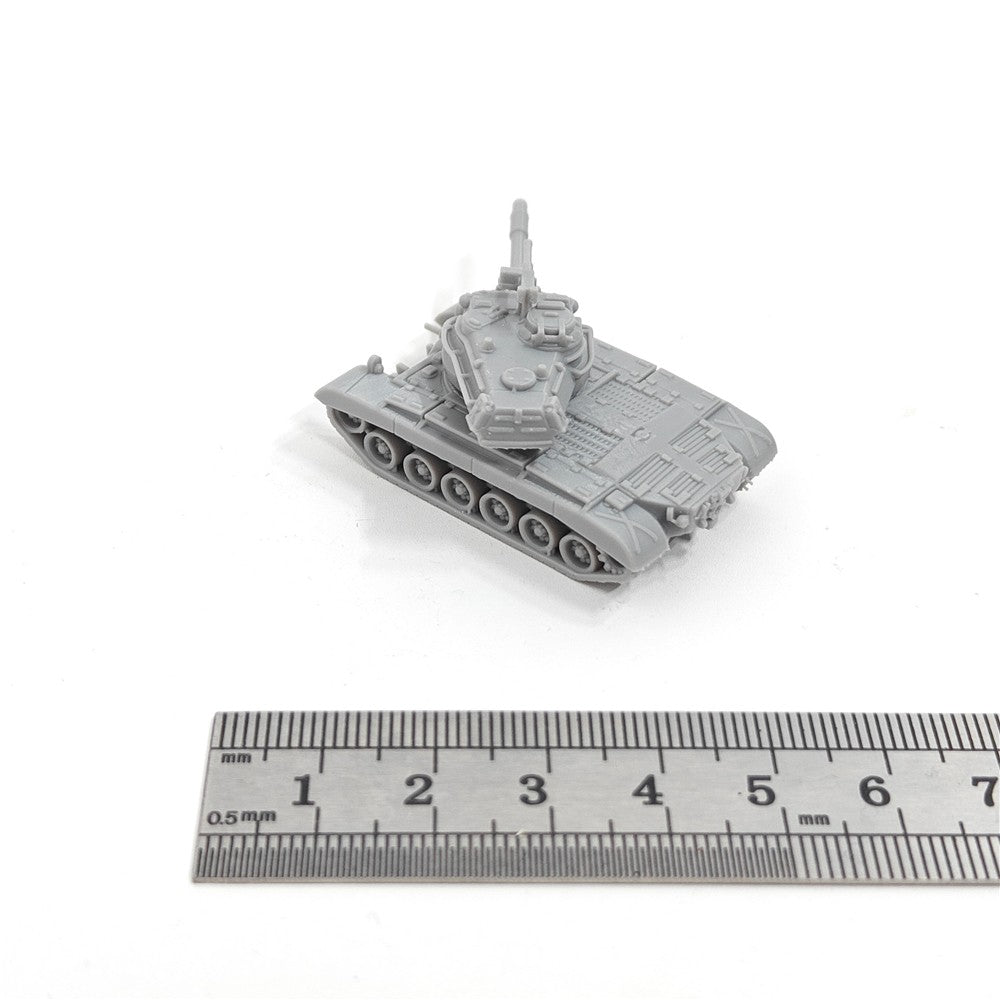 US Army M47 Patton Tank, 3D Printed ,1/144 Scale Mini Tank Model,Resin