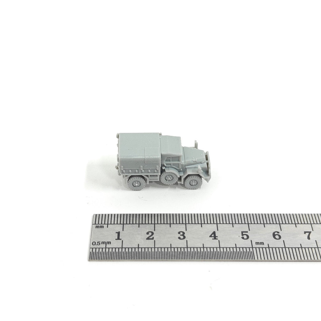 Dutch Army DAF YA126 Truck,3D Printed,1/144 Scale Mini Tank Model,Resin