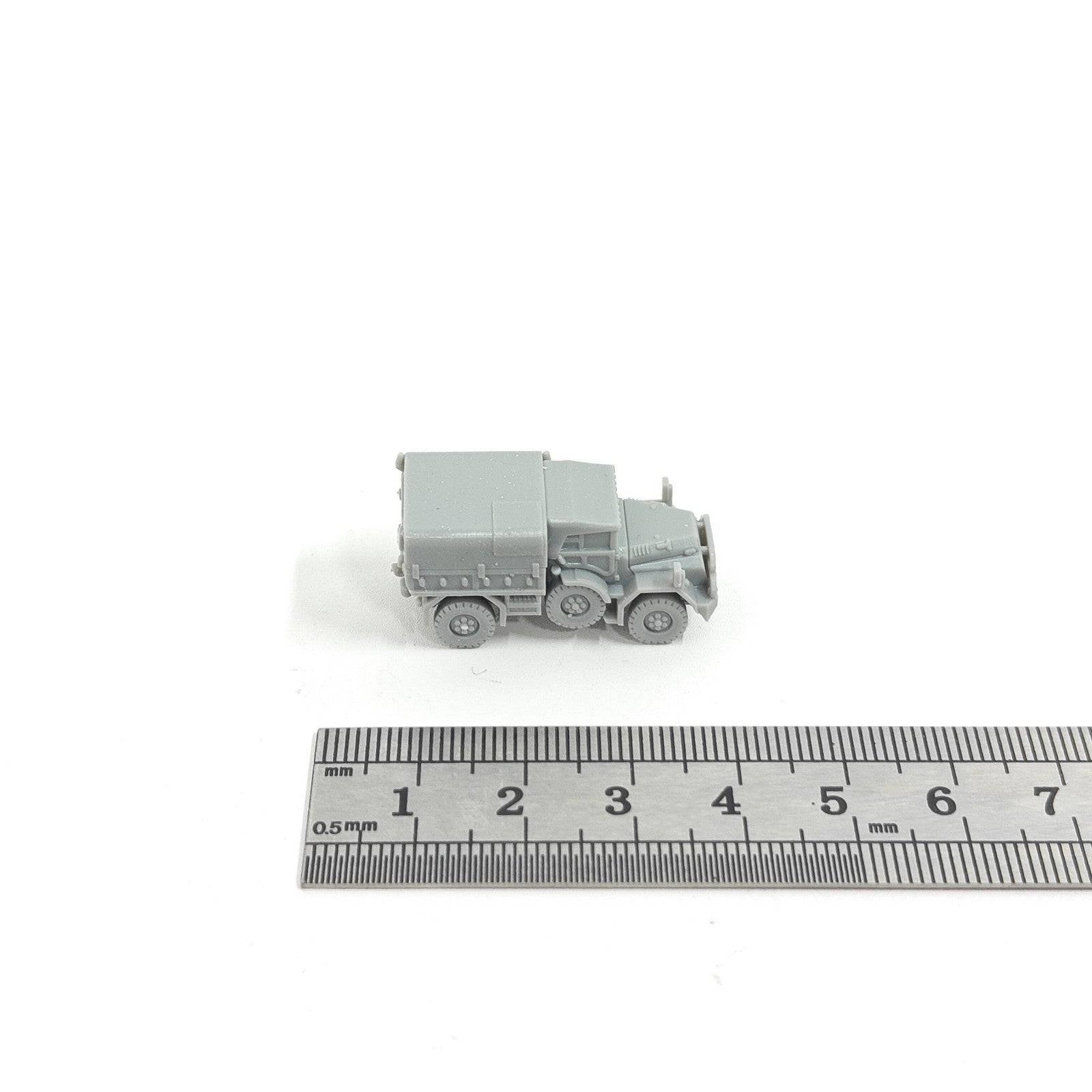 Dutch Army DAF YA126 Truck,3D Printed,1/144 Scale Mini Tank Model,Resin