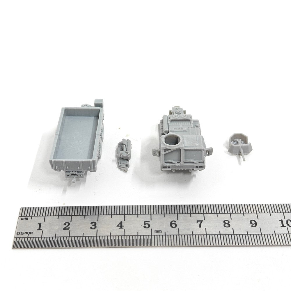 US Army M977 Heavy Tactical Truck,3D Printed,1/144 Scale Mini Tank Model,Resin