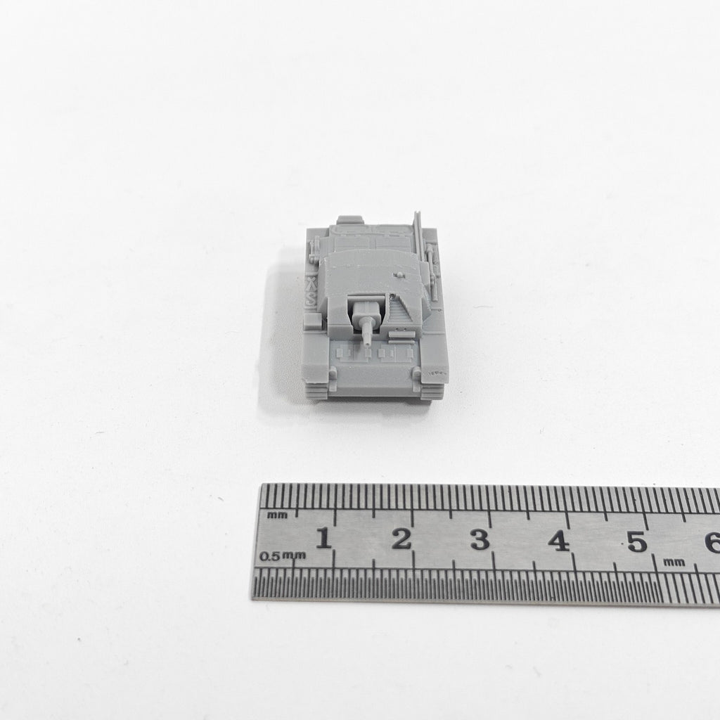 WWII German StuG III Ausf. B Tank,3D Printed,1/144 Mini Tank Model,Resin