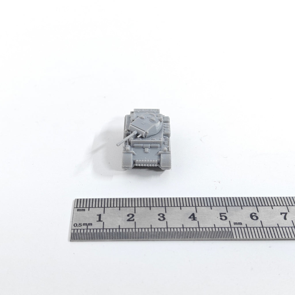 WWII German Panzer II Ausf. L Luchs Light Tank,3D Printed,1/144 Mini Model,Resin