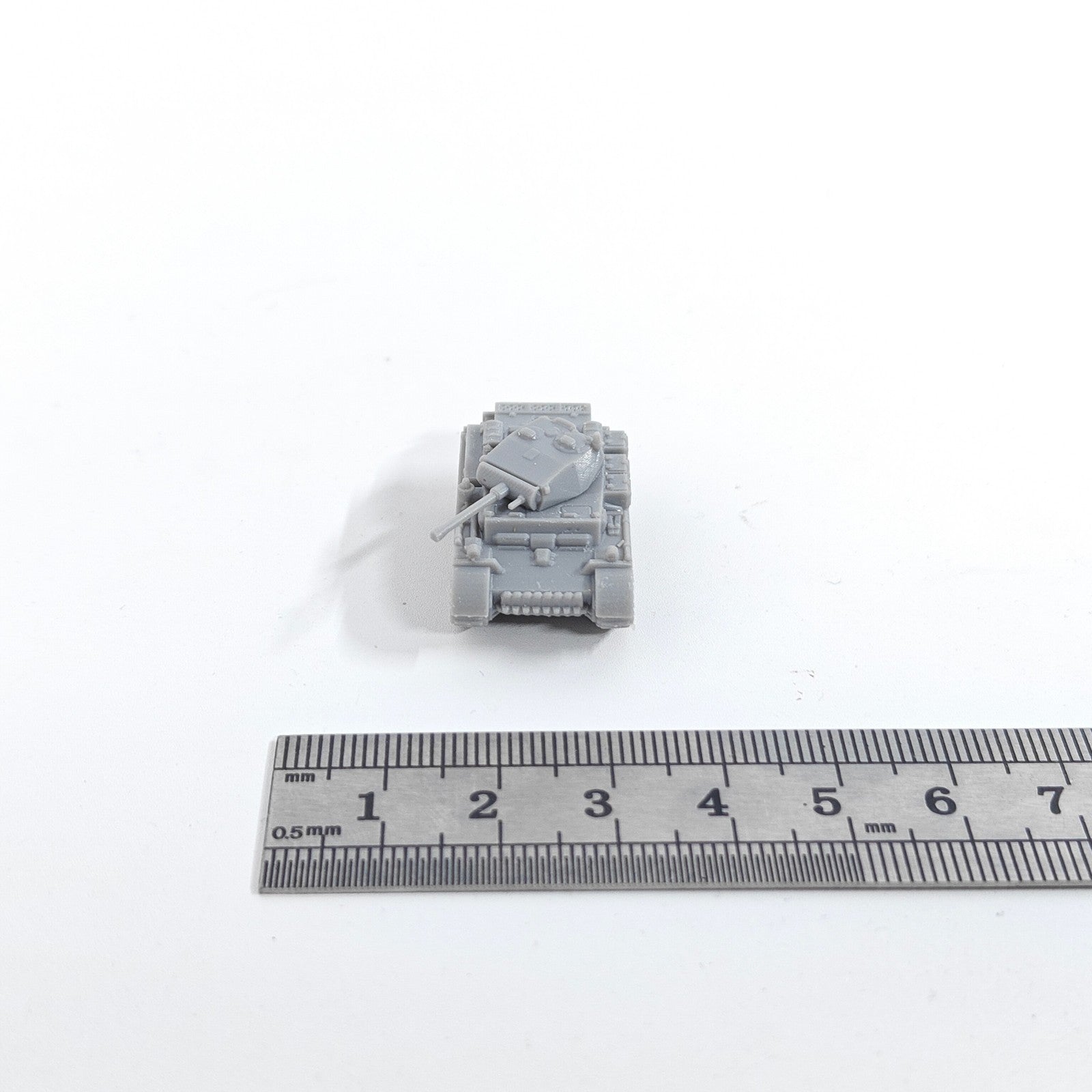 WWII German Panzer II Ausf. L Luchs Light Tank,3D Printed,1/144 Mini Model,Resin