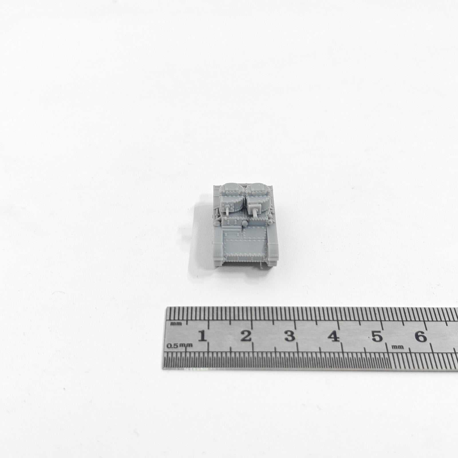 Soviet T-26A Light Tank,3D Printed,1/144 Scale Mini Tank Model,Resin