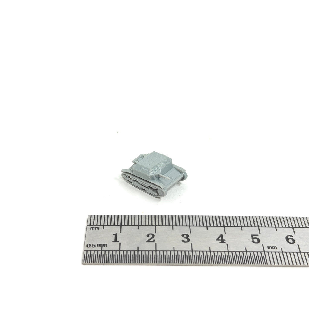 WWII Polish Army TK-3 Tankette,3D Printed,1/144 Scale Mini Tank Model,Resin