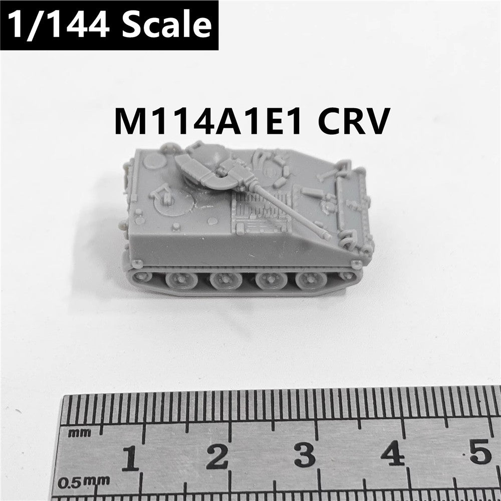 US Army M114A1E1 CRV, 3D Printed,1/144 Scale Mini Tank Model,Resin