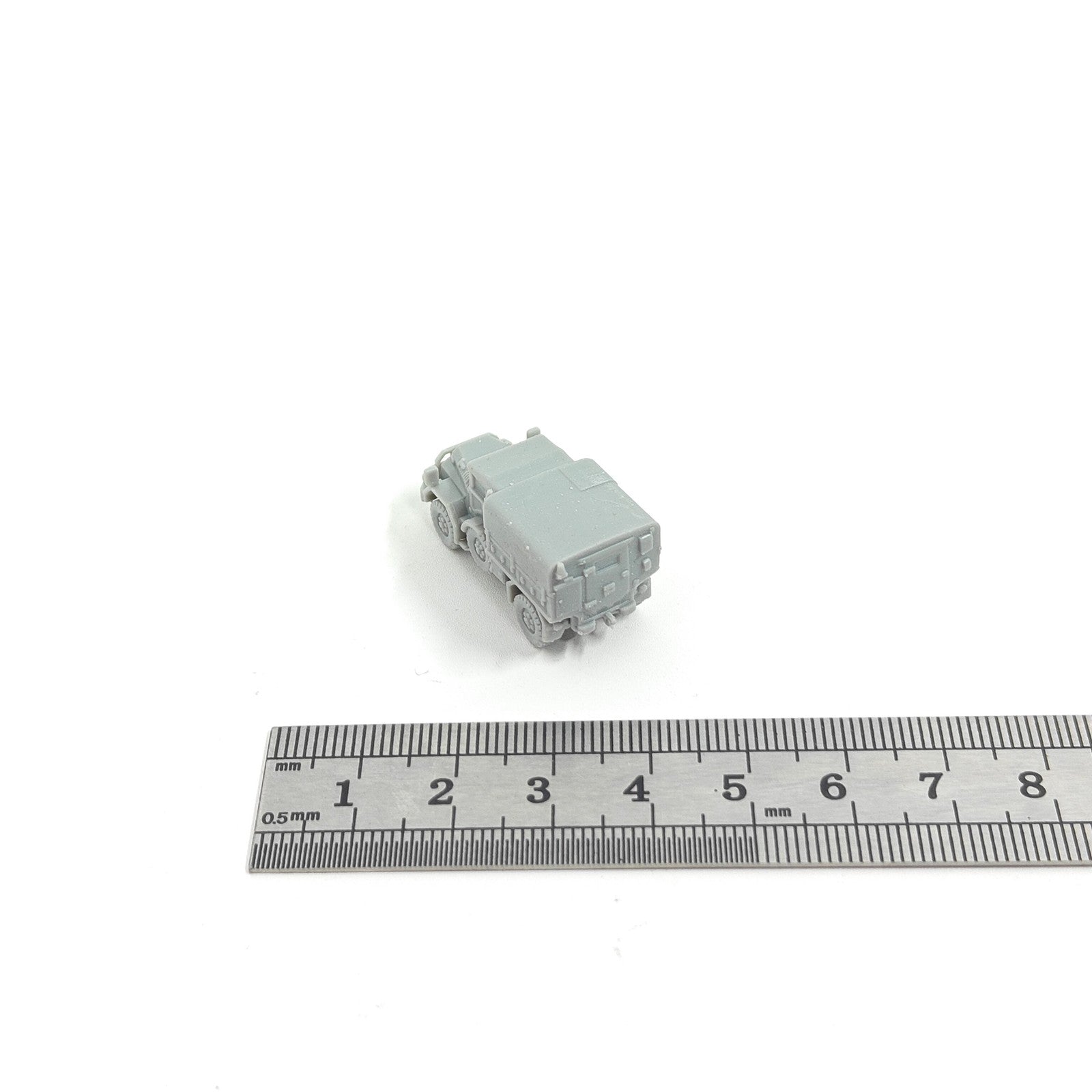 Dutch Army DAF YA126 Truck,3D Printed,1/144 Scale Mini Tank Model,Resin
