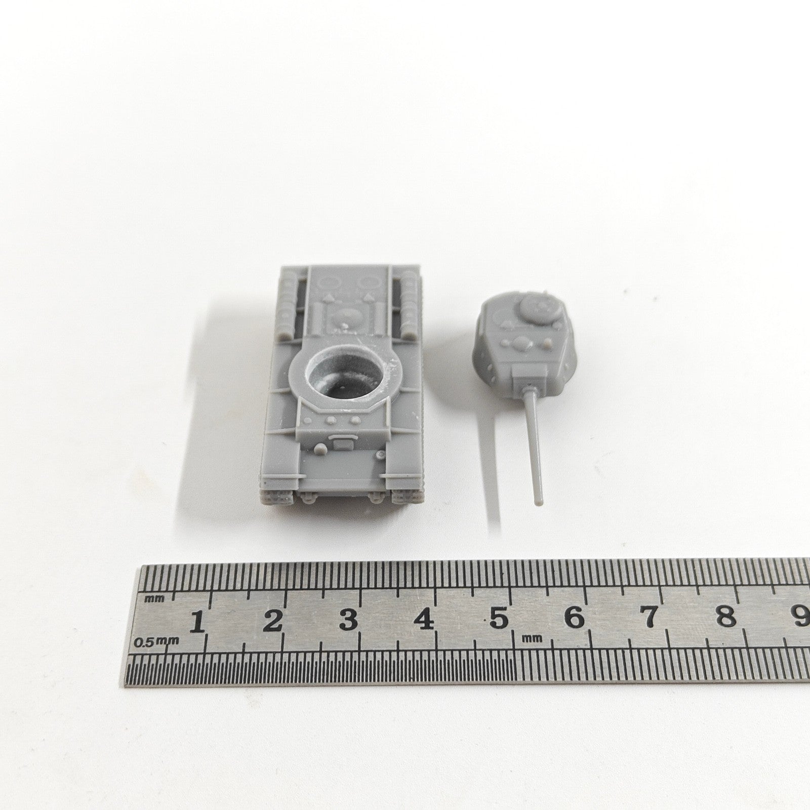 WWII Soviet KV-85 Heavy Tank,3D Printed,1/144 Scale Mini Tank Model,Resin