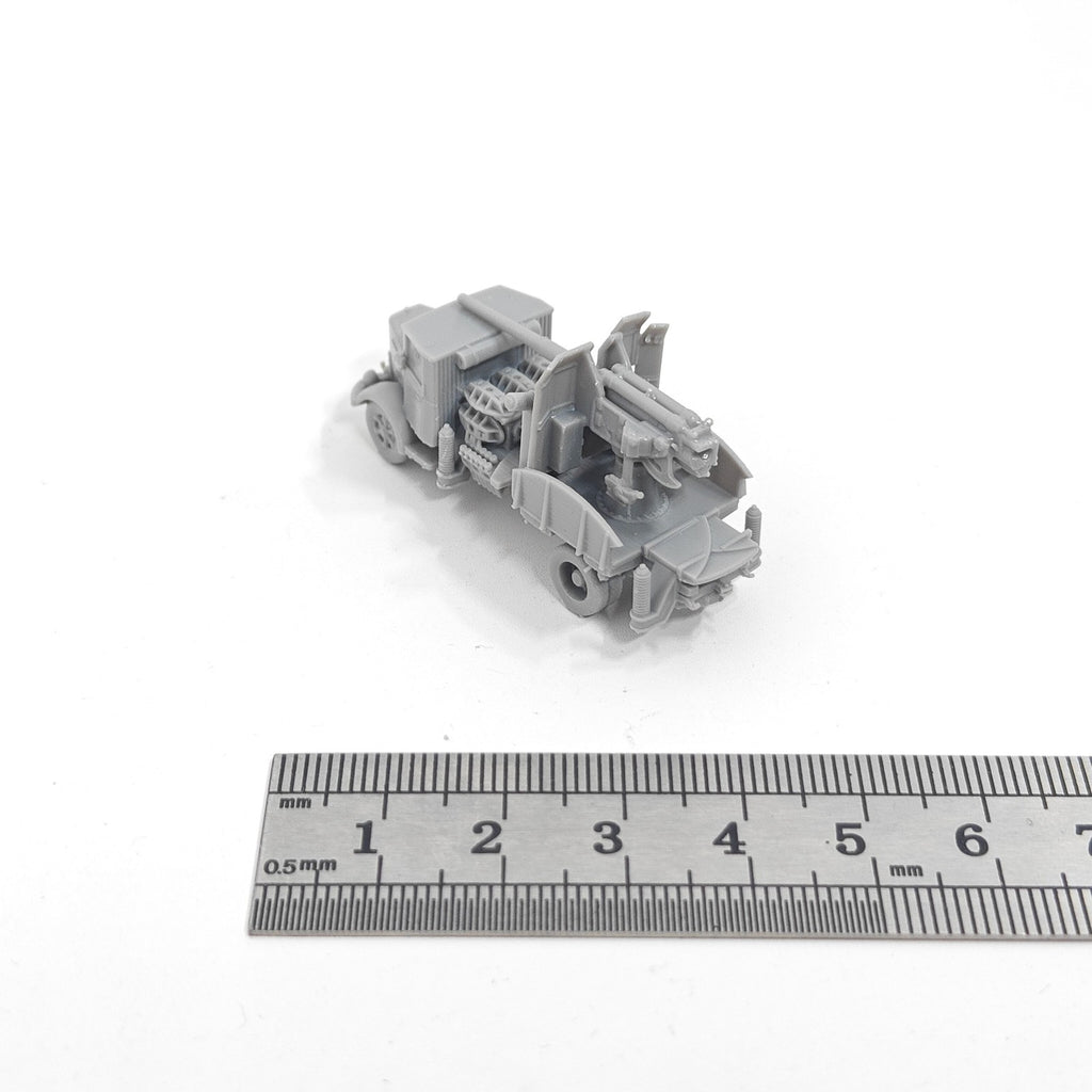Italian 3RO 90/53 Antiaircraft Gun,3D Printed,1/144 Scale Mini Tank Model,Resin
