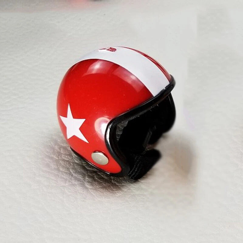 1/6 Scale Mini Motorcycle Helmet Plastic Simulation Model for 12‘’ Action Figure