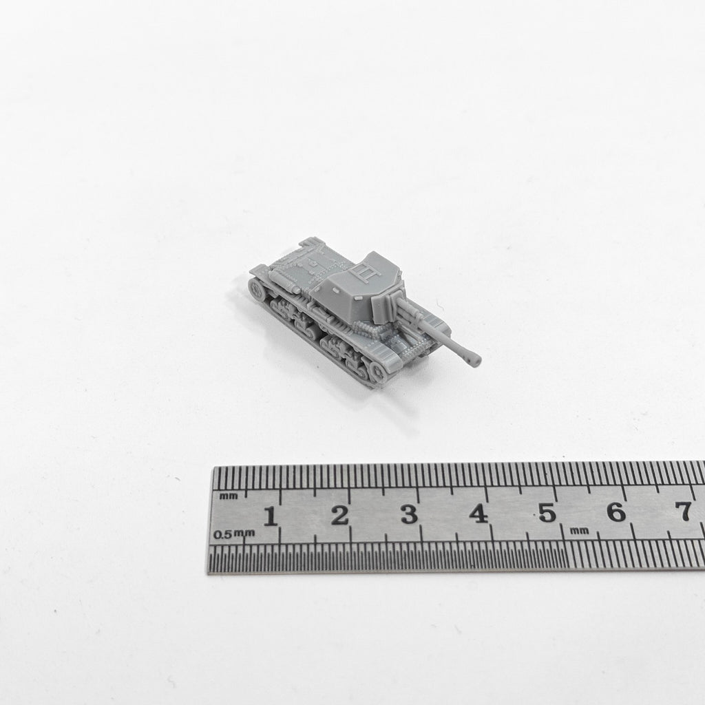 Romania TACAM R-2 Tank Destroyer,3D Printed,1/144 Scale Mini Tank Model,Resin