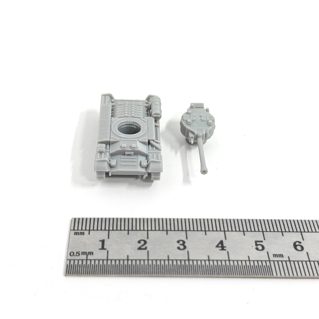 British Valentine Mk9 Tank,3D Printed,1/144 Scale Mini Tank Model,Resin