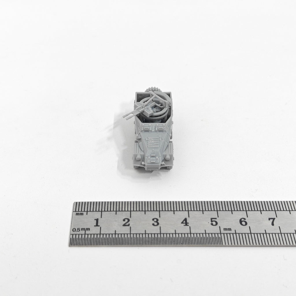 Soviet BTR-40A Armored Vehicle,3D Printed,1/144 Scale Mini Tank Model,Resin