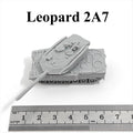 German Leopard 2A7 Main Battle Tank,3D Printed,1/144 Scale Mini Tank Model,Resin