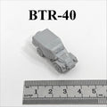 Soviet BTR-40 APC,3D Printed,1/144 Scale Mini Tank Model,Resin