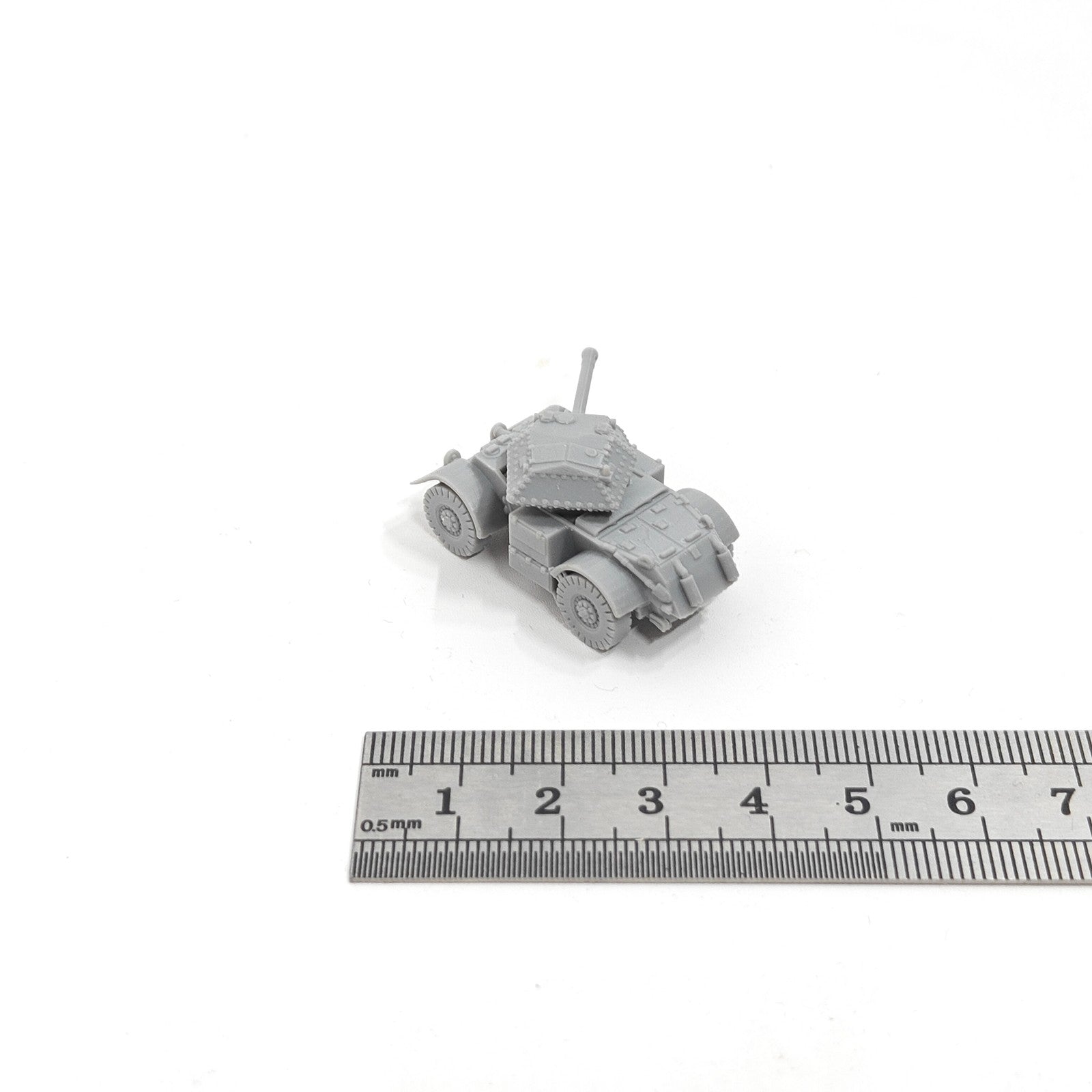 WWII British Mk III Tank,3D Printed,1/144 Scale Mini Tank Model,Resin