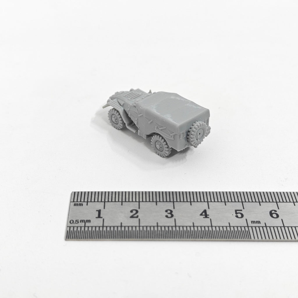 Soviet BTR-40 APC,3D Printed,1/144 Scale Mini Tank Model,Resin