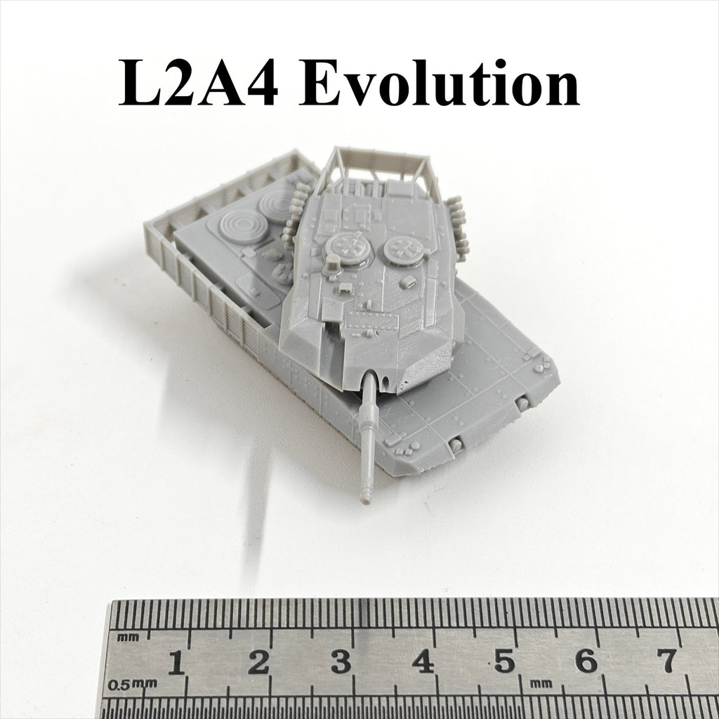 German L2A4 Evolution Main Battle Tank,3D Printed,1/144 Scale Tank Model,Resin
