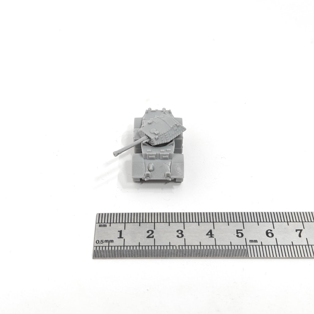 WWII British Mk III Tank,3D Printed,1/144 Scale Mini Tank Model,Resin